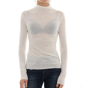 MAGLIETTA MISTO CACHEMIRE PANNA